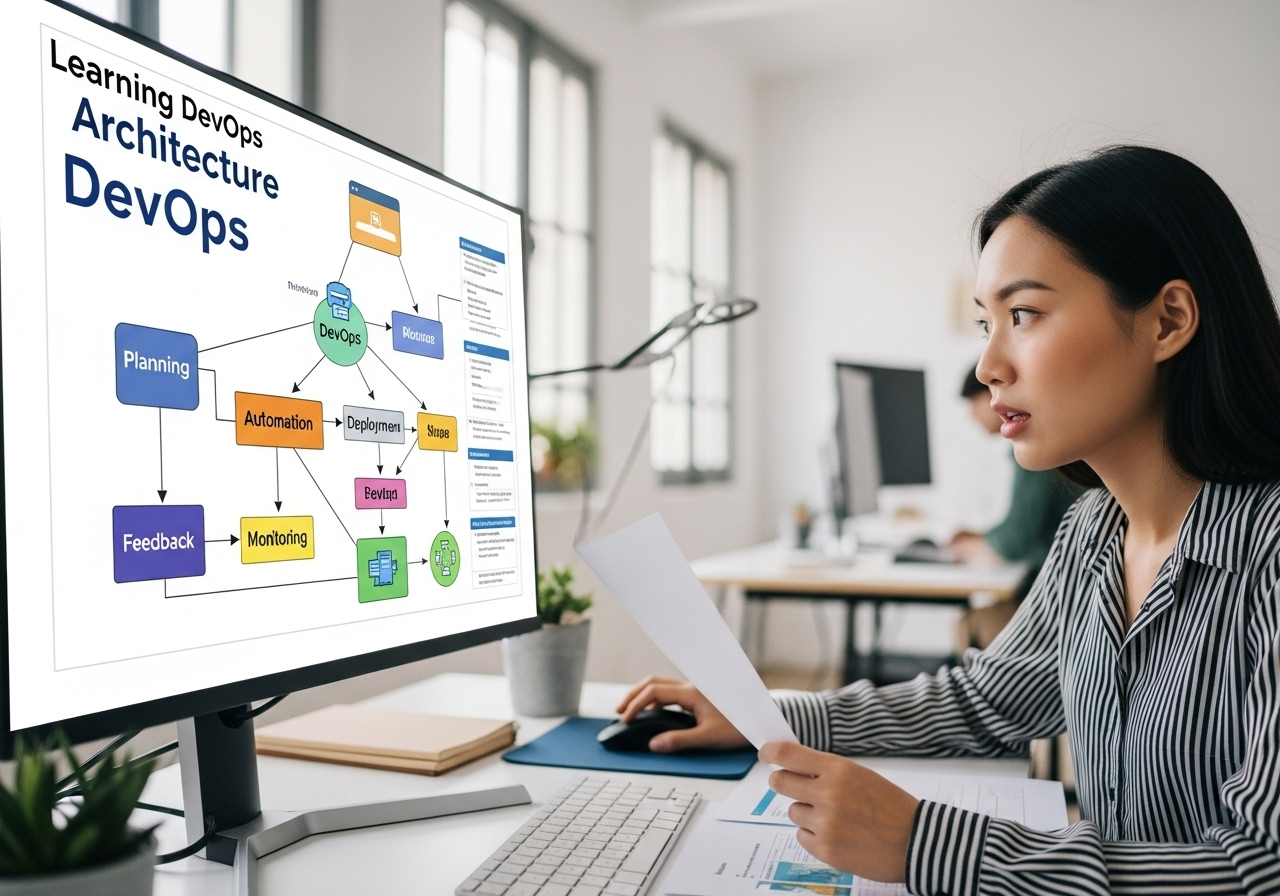 DevOps Learning Path Illustration